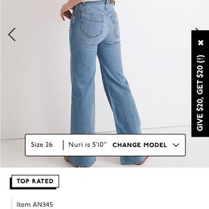 Madewell 11” Flare Jeans